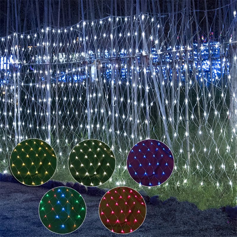 3x3m Wodoodporna Kurtyna Led Fairy String Light Christmas Wedding Party Outdoor Decor Ue Wtyczka Ac220v