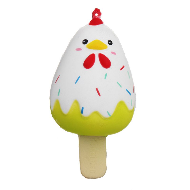 Chick Popsicle Ice-lolly Squishy Wolno Rosnąca Miękka Zabawka Z Opakowaniem