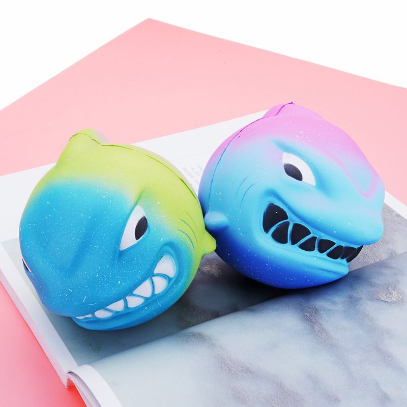 Fierce Shark Squishy Wolno Rosnąca Kolekcja Prezentów Z Zabawkami Z Opakowaniem