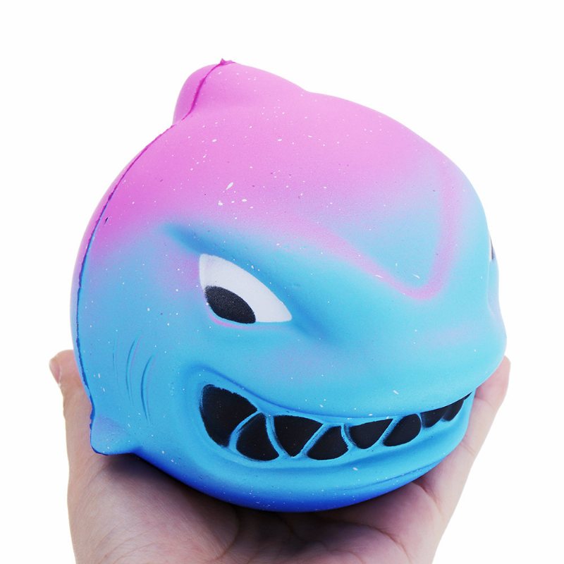 Fierce Shark Squishy Wolno Rosnąca Kolekcja Prezentów Z Zabawkami Z Opakowaniem