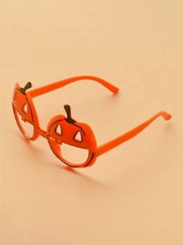 Halloween Unisex Pc Cartoon Nieregularne Ozdobne Okulary W Kształcie Dyni