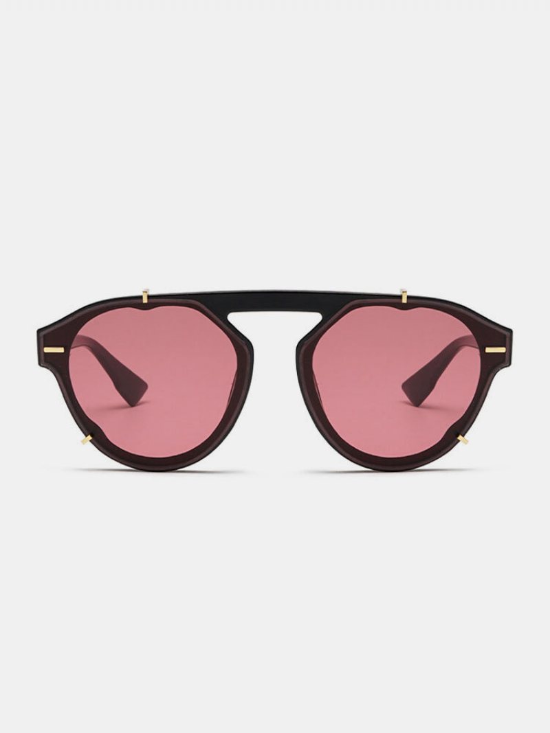 Jassy Unisex Retro Fashion Outdoor Casual Okulary Przeciwsłoneczne Chroniące Przed Promieniowaniem Uv