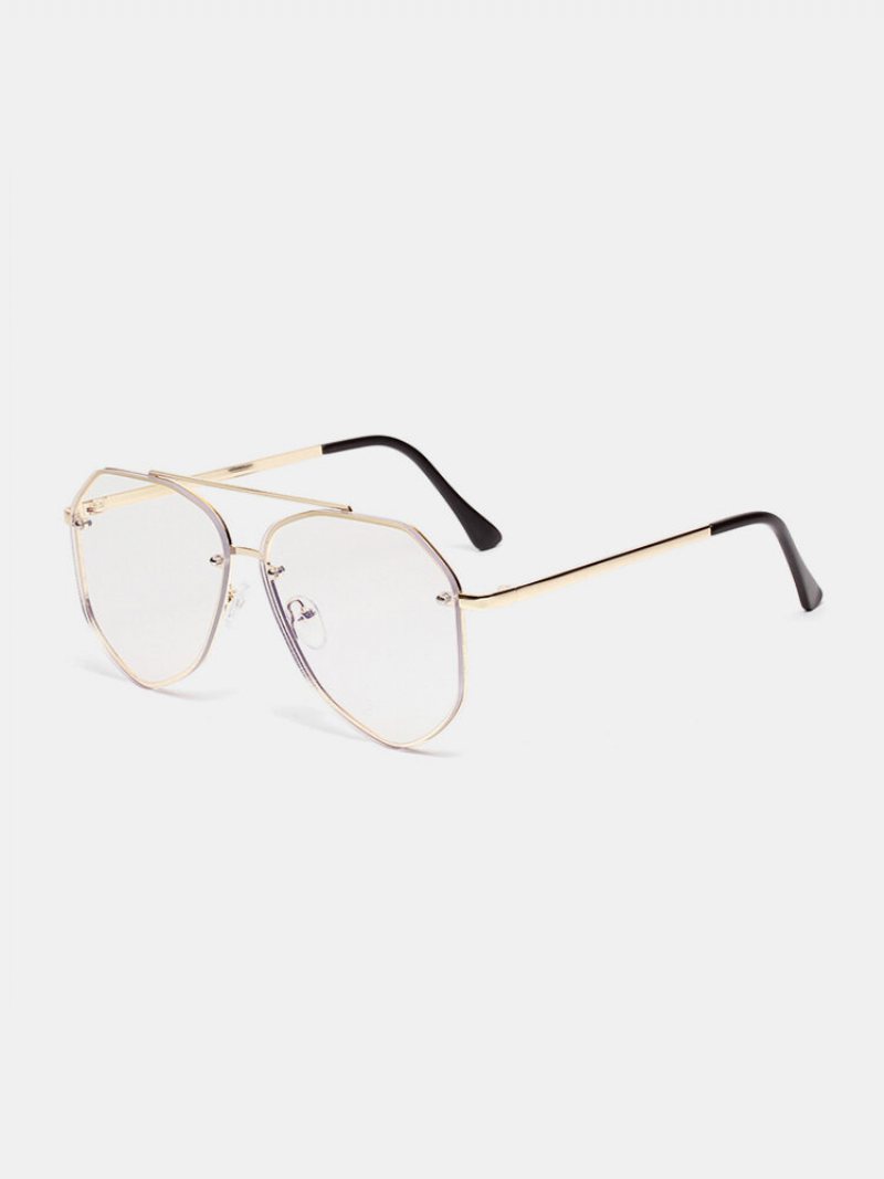 Jassy Unisex Vintage Casual Gradientowe Geometryczne Okulary Przeciwsłoneczne Blokujące Promieniowanie Uv