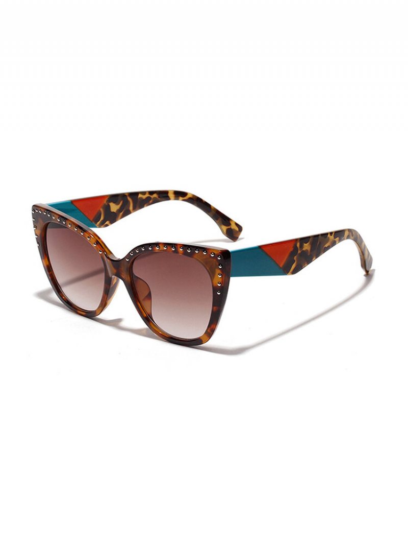 Kobiety Vogue Nadruk W Stylu Vintage Anty-uv Okulary Przeciwsłoneczne Kocie Oczy Outdoor Travel Plażowe