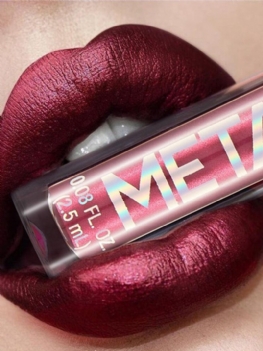 Metal Shimmer Liquid Lipstick Długotrwały Brokatowy Błyszczyk Nieklejący Się Sztyft Do Ust Lip Makeup