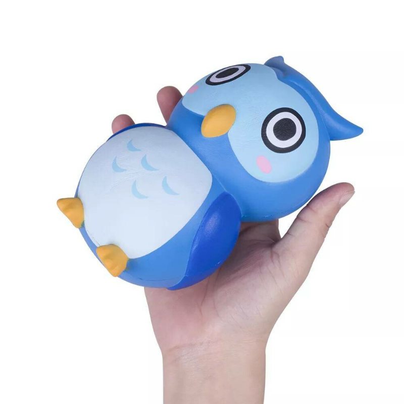 Owl Squishy Slow Rising Collection Prezent Z Opakowaniem