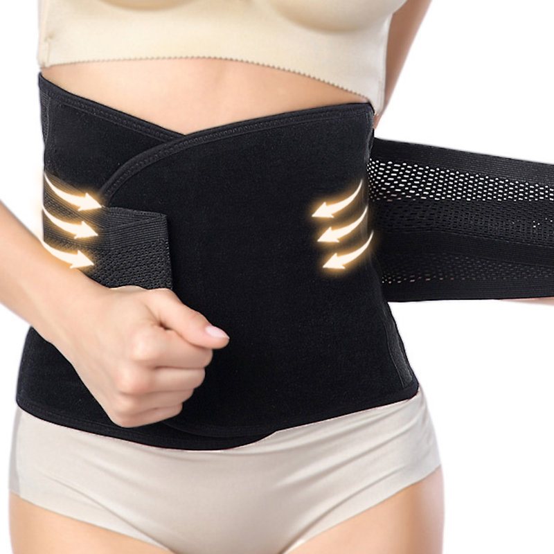 Po Urodzeniu Belly Control Przednie Zapięcie Regulowany Oddychający Trener Talii Shapewear