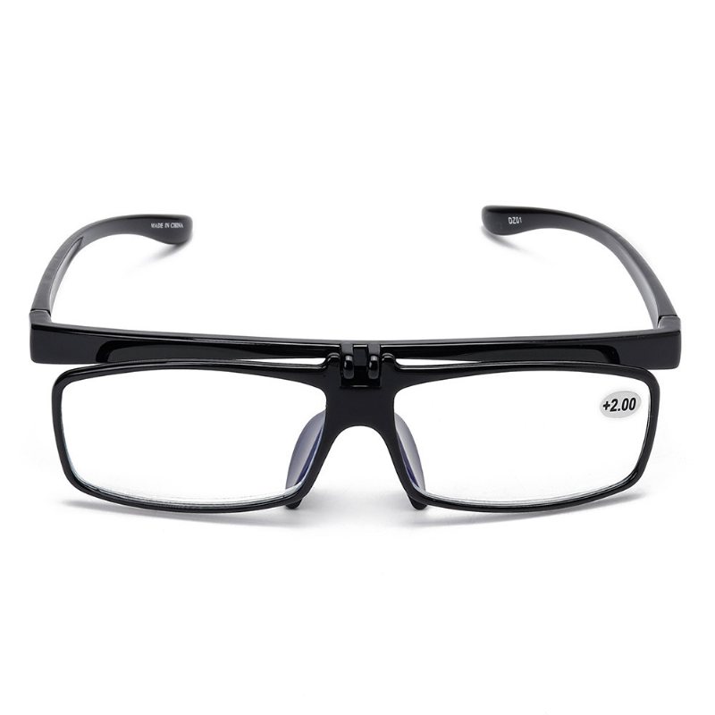 Unisex Flip Anti-blue Light Okulary Do Czytania W Wysokiej Rozdzielczości Outdoor Home Computer Prezbiopiczne