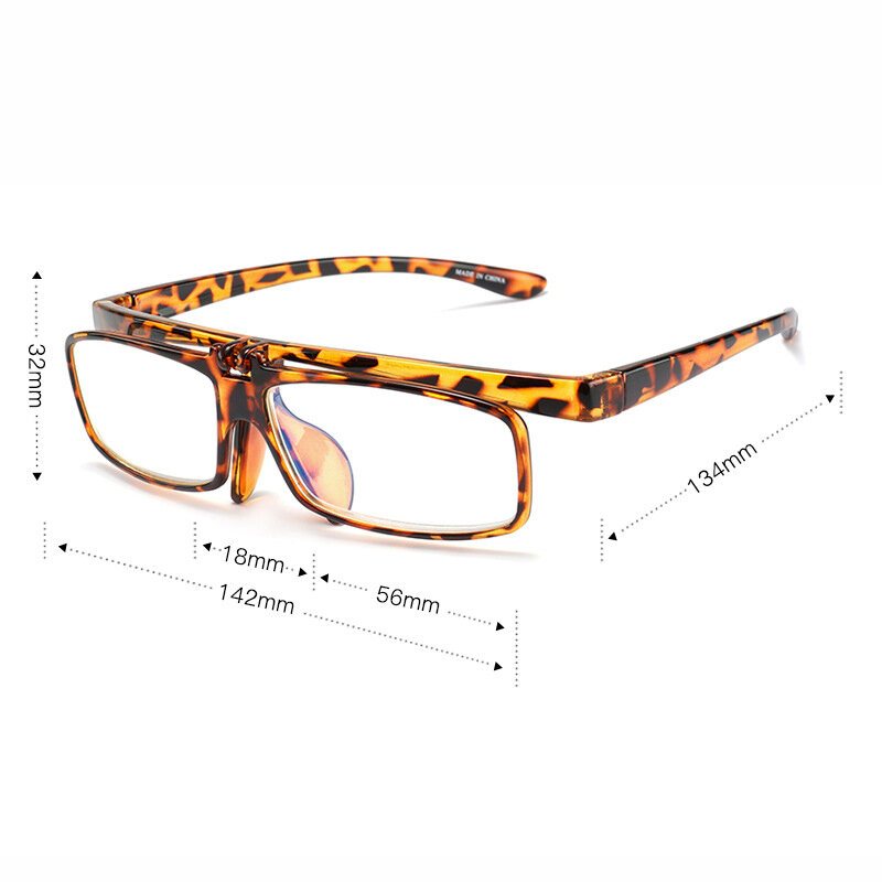 Unisex Flip Anti-blue Light Okulary Do Czytania W Wysokiej Rozdzielczości Outdoor Home Computer Prezbiopiczne