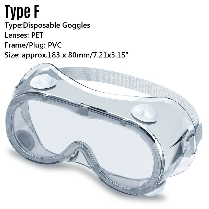 Unisex Gogle Przeciwmgielne Przezroczyste Okulary Pełna Ochrona Ramy