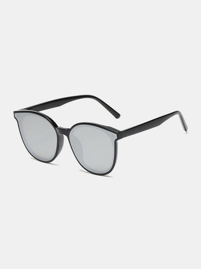 Unisex Pc Cat-eye Duża Ramka Pc Obiektyw Okulary Chroniące Przed Promieniowaniem Uv