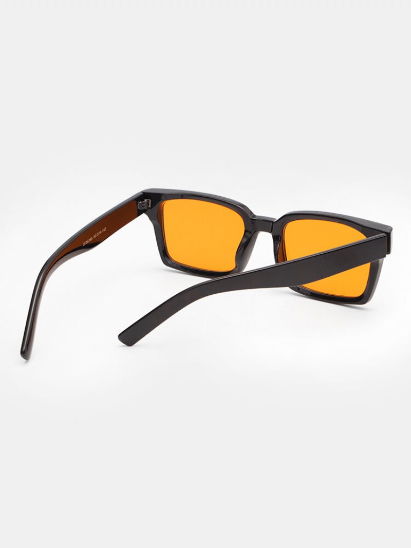 Unisex Pełna Kwadratowa Ramka Hd Anty-uv Outdoor Okulary Przeciwsłoneczne Modne