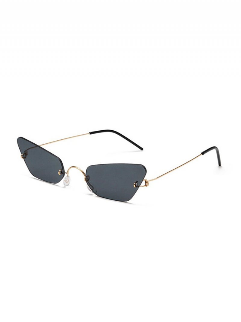 Unisex Vogue Vintage Bezramowe Metalowe Okulary Przeciwsłoneczne Marine Outdoor Travel Beach