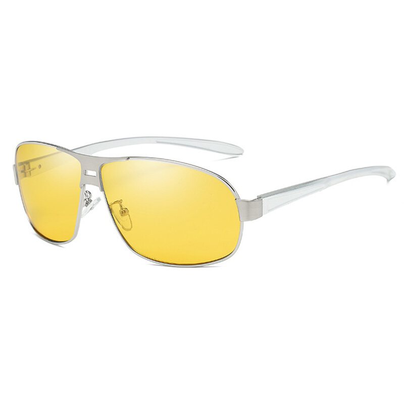 Unisex Vogue Vintage Metal Pełnoklatkowe Okulary Przeciwsłoneczne Anty-uv Outdoor Driving Travel Beach