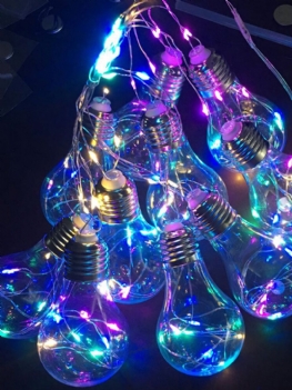 10 Żarówek Led String Fairy Light Hanging Firefly Party Wedding Home Decor