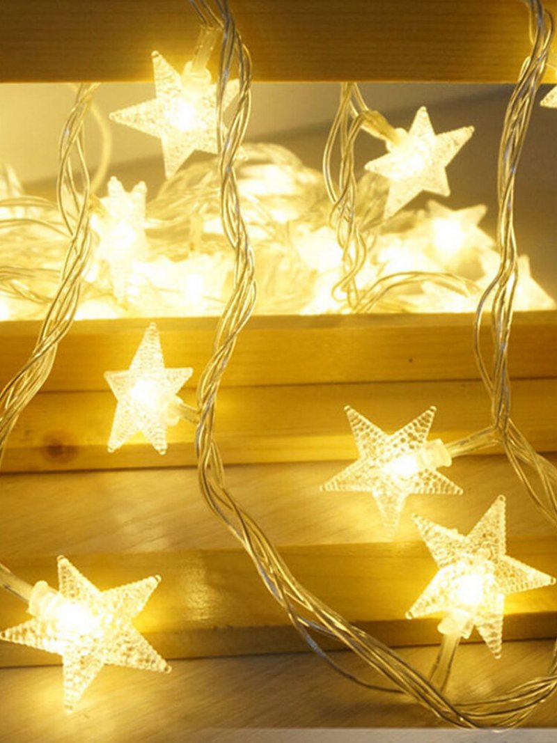 10m 100 Led 220v Fairy String Star Light Lamp Wedding Xmas Party Outdoor Indoor Room Decor