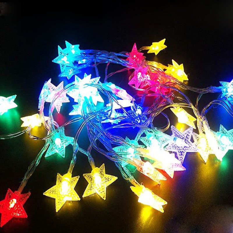 10m 100 Led 220v Fairy String Star Light Lamp Wedding Xmas Party Outdoor Indoor Room Decor