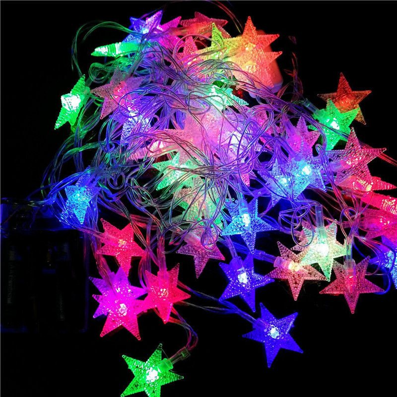 10m 100 Led 220v Fairy String Star Light Lamp Wedding Xmas Party Outdoor Indoor Room Decor