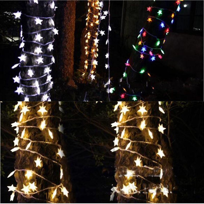 10m 100 Led 220v Fairy String Star Light Lamp Wedding Xmas Party Outdoor Indoor Room Decor