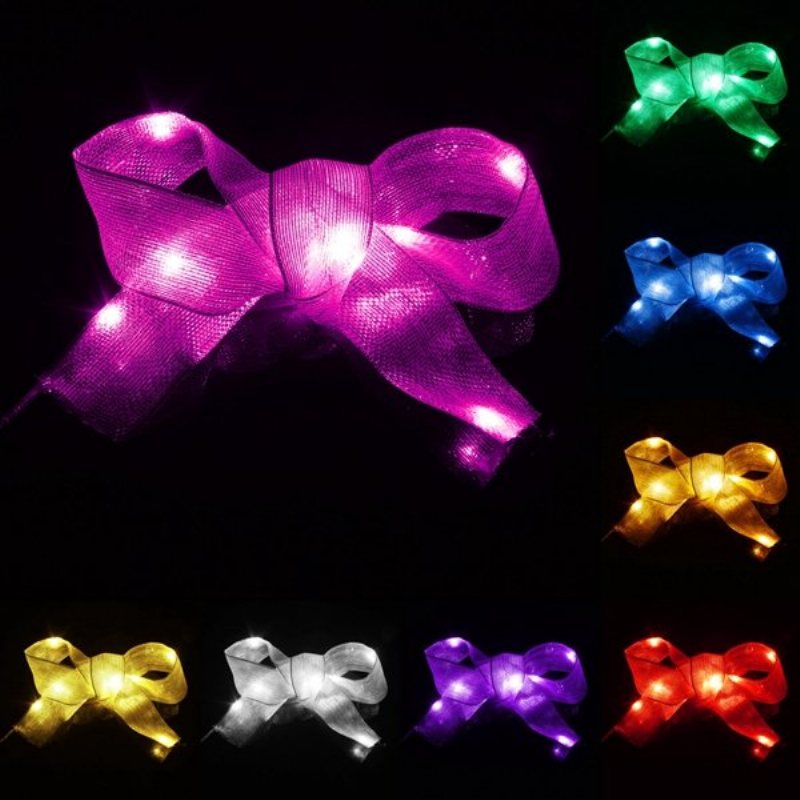 1m 10 Led Ribbon String Fairy Light Zasilany Z Baterii Party Xmas Wedding Decoration Lamp