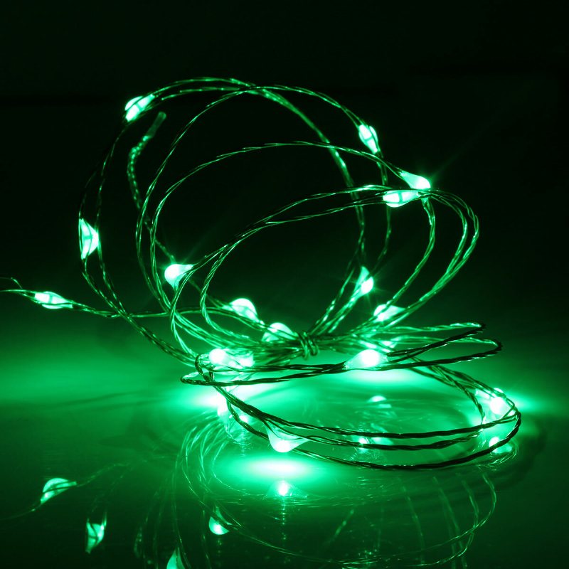 2m 20 Led Miedziany Drut Fairy String Light Zasilany Przez Usb Xmas Party Home Decor Dc5v