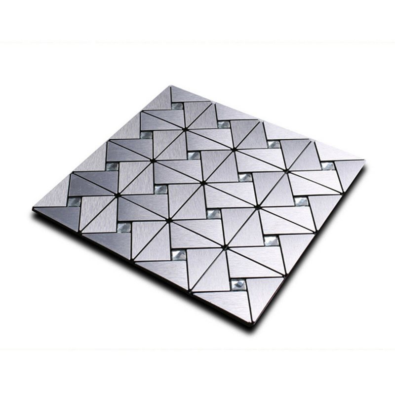 30x30cm Aluminiowa Płytka Samoprzylepna Tapeta Kuchnia Backsplash Naklejka Dekoracyjna