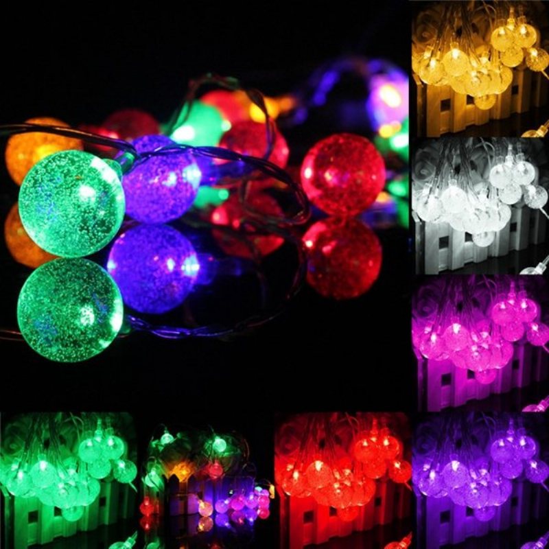 3m 20led Bateria Bubble Ball Fairy String Lights Garden Party Xmas Wedding Home Decor