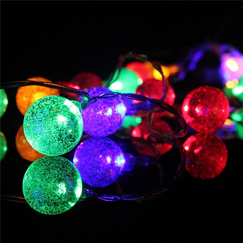 3m 20led Bateria Bubble Ball Fairy String Lights Garden Party Xmas Wedding Home Decor