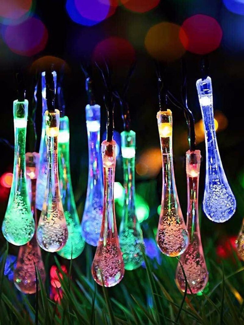 4.8m 20led Bateria Bubble Ball Fairy String Lights Garden Party Christmas Wedding Home Decor