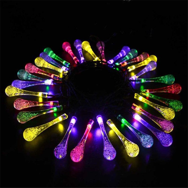 4.8m 20led Bateria Bubble Ball Fairy String Lights Garden Party Christmas Wedding Home Decor