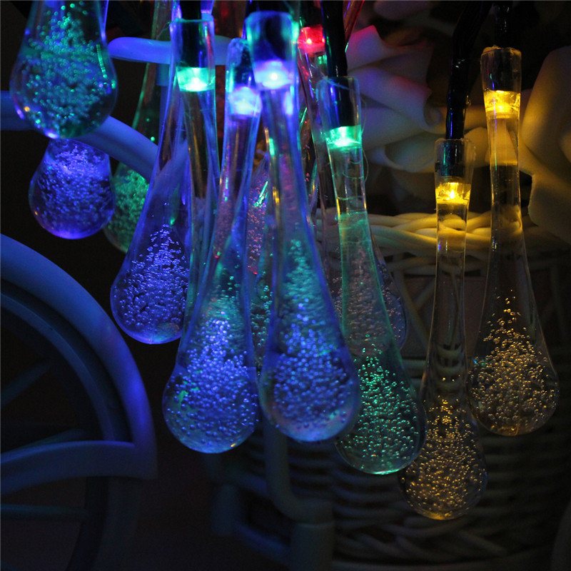 4.8m 20led Bateria Bubble Ball Fairy String Lights Garden Party Christmas Wedding Home Decor