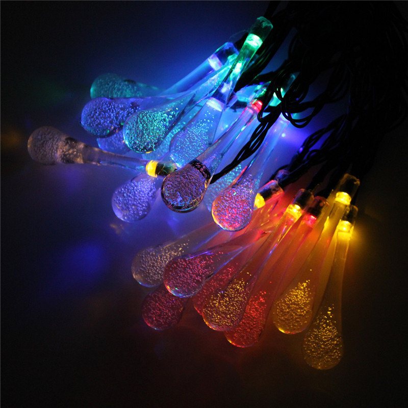 4.8m 20led Bateria Bubble Ball Fairy String Lights Garden Party Christmas Wedding Home Decor