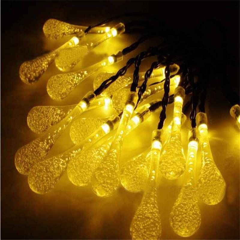 4.8m 20led Bateria Bubble Ball Fairy String Lights Garden Party Christmas Wedding Home Decor