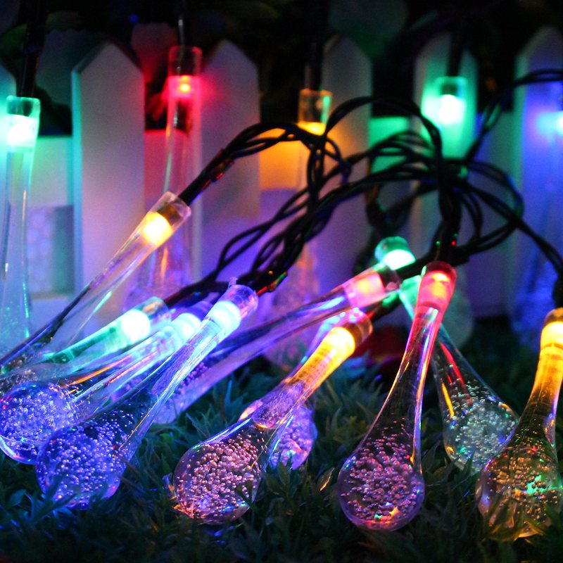 7m 50led Bateria Bubble Ball Fairy String Lights Garden Party Xmas Wedding Home Decor