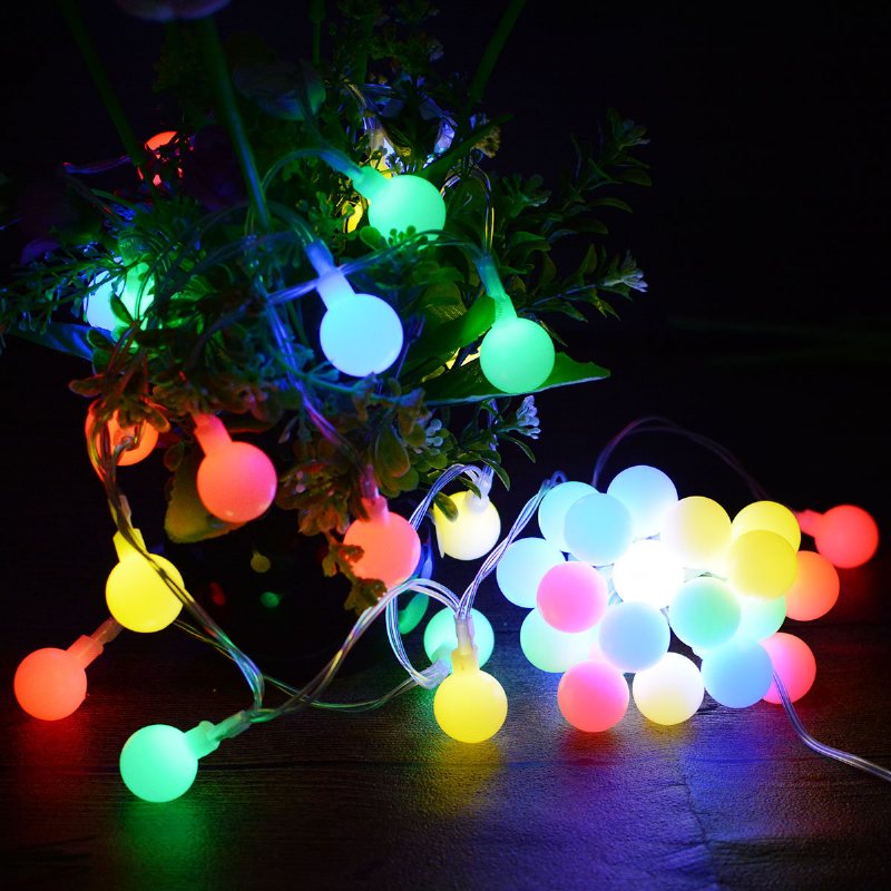 Arilux® Zasilany Bateryjnie 6m 40leds Globe Ball Fairy String Lights Na Świąteczny Wystrój Patio