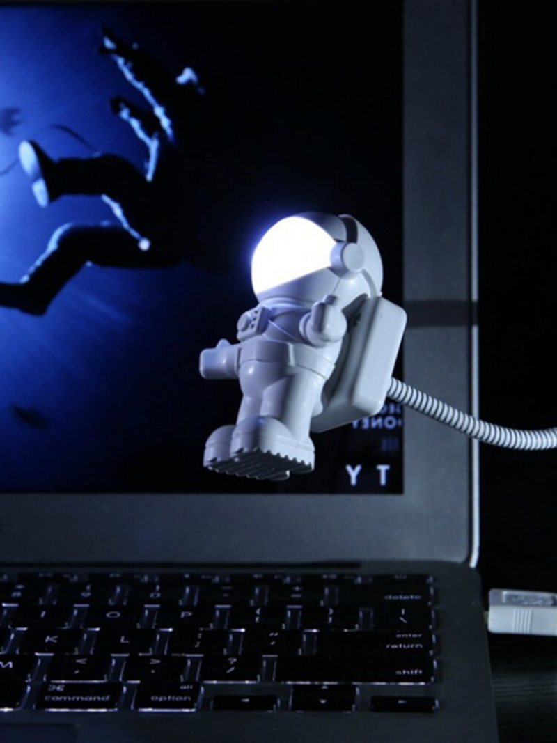 Astronauta Lampka Nocna Led Usb Kreatywna Usb Do Czytania Komputerowa Lampa Biurkowa