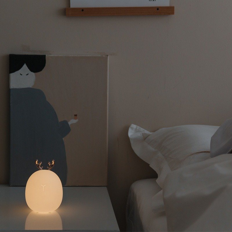 Cute Deer Rabbit Style Led Night Light 3d Silikonowy Środek Antystresowy Usb Lampka Nocna Nowość