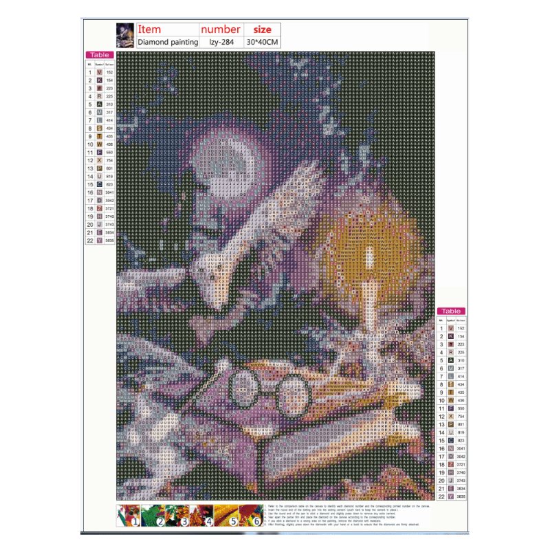 Diy Sowa Diament Malarstwo Cross Stitch Zestawy Salon Sypialnia Wall Art Dekoracje