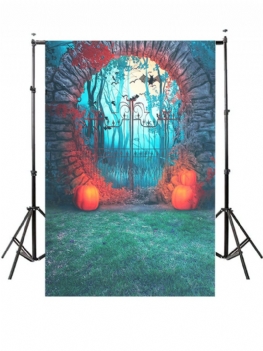 Halloween Dyniowy Nietoperz Studio Tkaniny Fotografia Tło Trwałe Tło Do Zdjęć Dekoracje Ścienne Na Imprezę