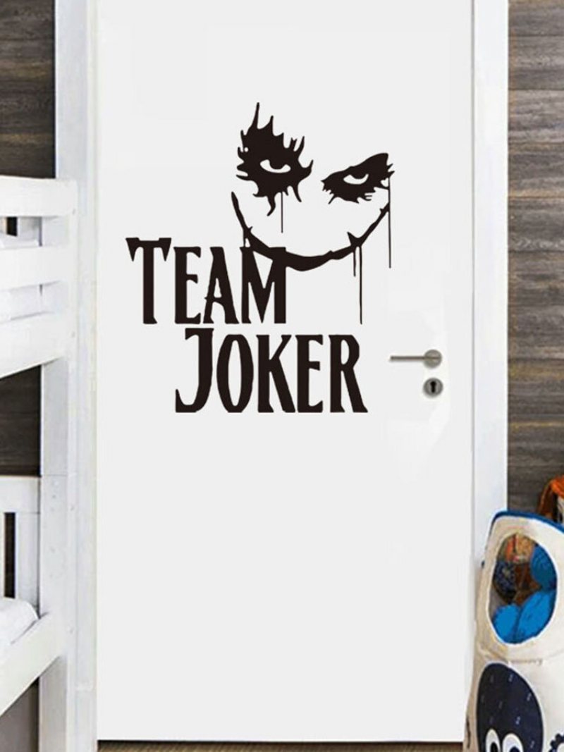 Miico Team Joker Halloween Naklejka Ścienna Dekoracja Pokoju