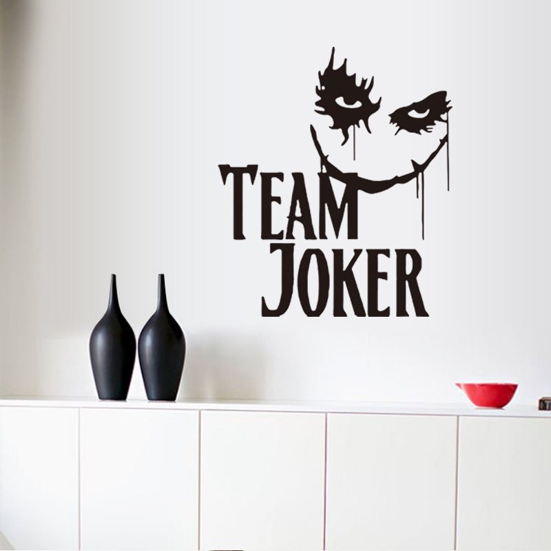 Miico Team Joker Halloween Naklejka Ścienna Dekoracja Pokoju