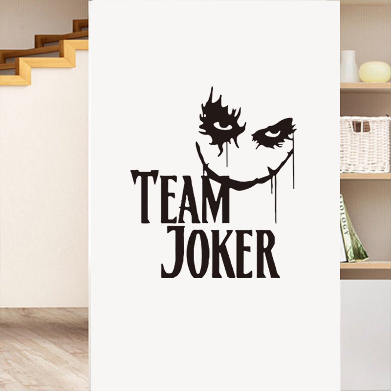 Miico Team Joker Halloween Naklejka Ścienna Dekoracja Pokoju