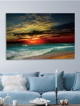 Oprawione Wystrój Domu Obraz Na Płótnie Modern Wall Art Seascape Beach Picture