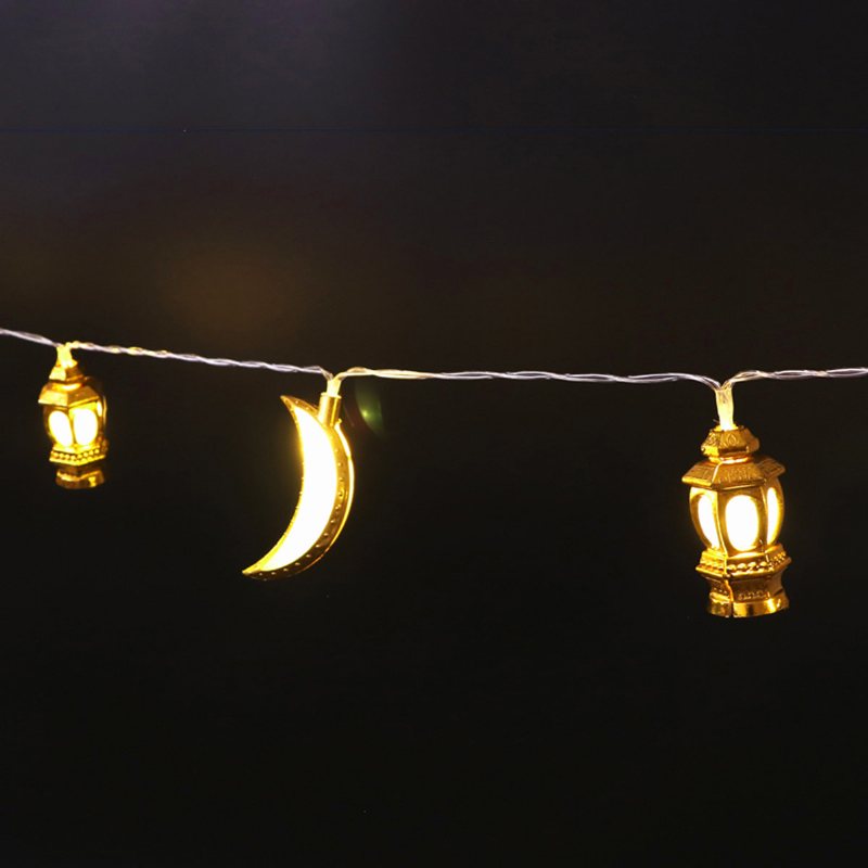 Ramadan I Eid Decor Lights Led Strona Główna Favor Ładne Led String Oświetlenie Domowe