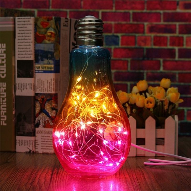 Usb 30 Led Globe Ball Żarówka Fairy Light Wedding Party Christmas Decor Dc5v