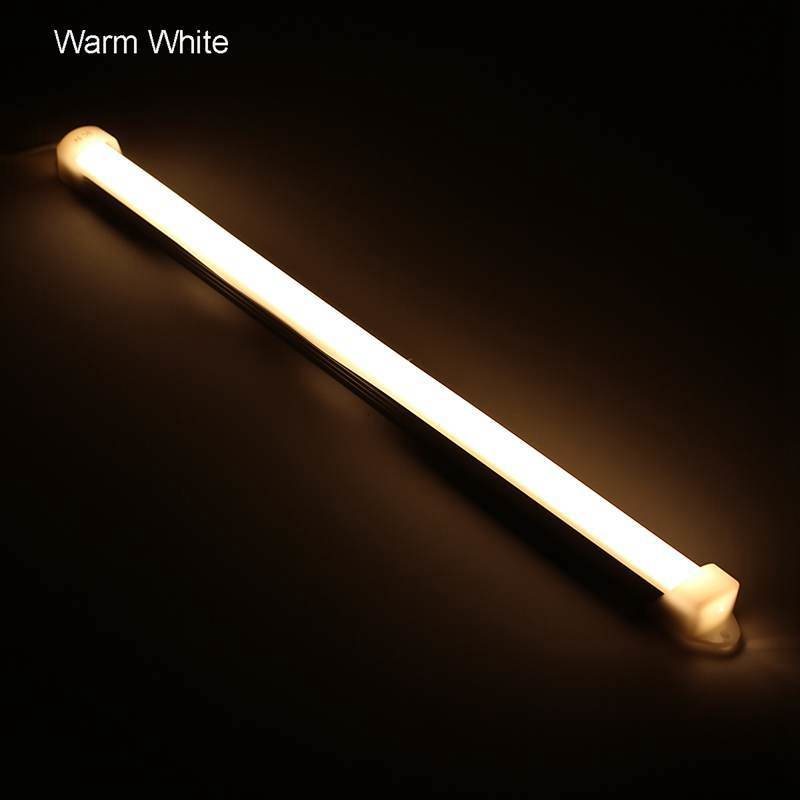 Usb 35cm Długa Ciepła Biała Listwa Świetlna Czysta Lampa Dekoracyjna Na Biurko