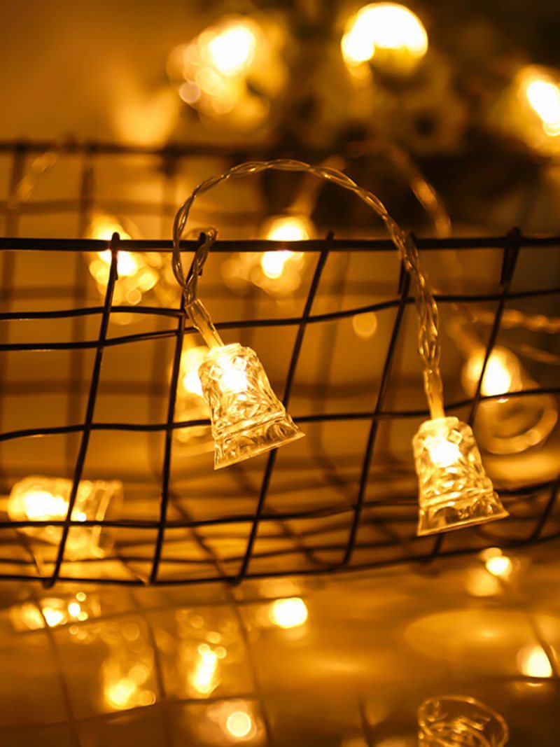 Wielokolorowe Dekoracje Pierścieniowe Led String Lights Na Boże Narodzenie