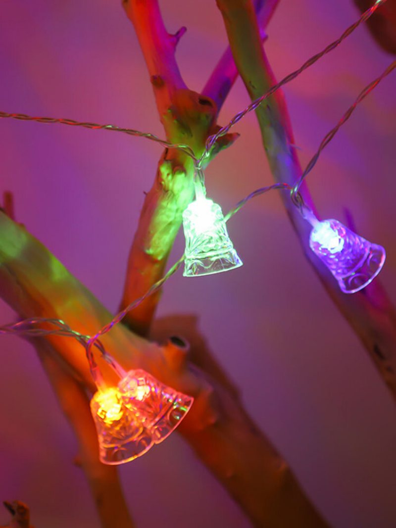 Wielokolorowe Dekoracje Pierścieniowe Led String Lights Na Boże Narodzenie