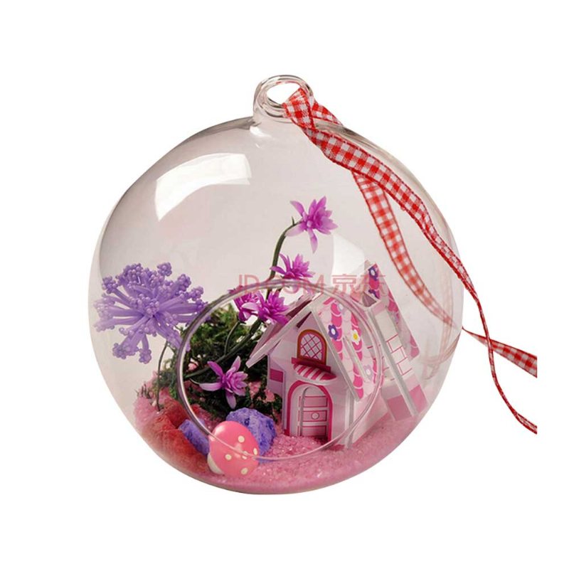 Wiszące Szklane Terrarium Miniaturowa Dekoracja Domu Dla Office Roomgift