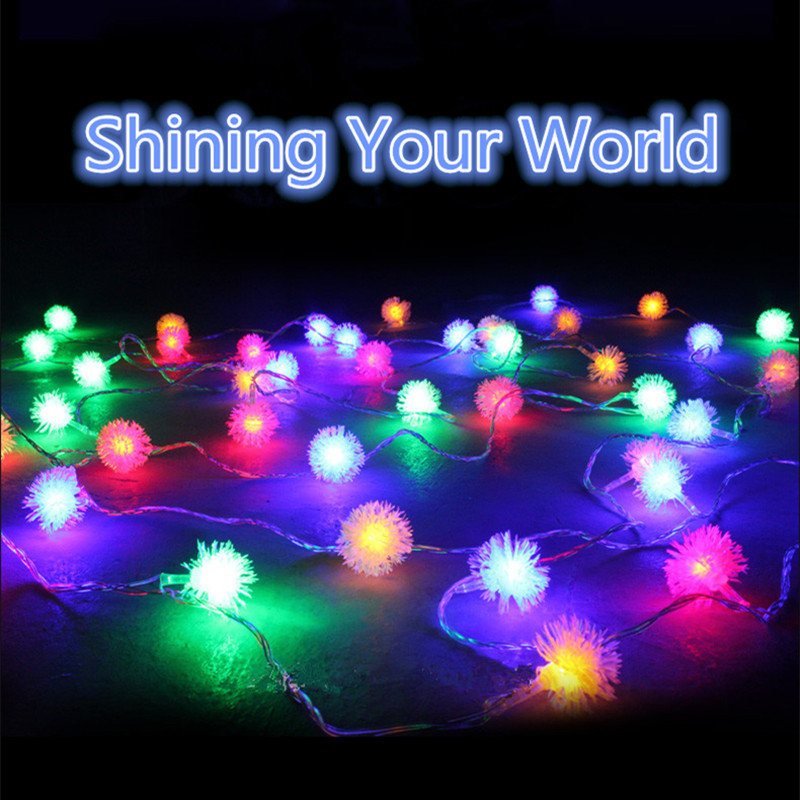 Zasilany Bateryjnie 4m 40led Snowflake Bling Fairy String Lights Boże Narodzenie Outdoor Party Home Decor